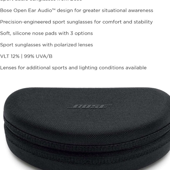 BOSE TEMPO STYLE AUDIO SUNGLASSES - Picture 2 of 11